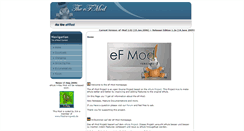 Desktop Screenshot of efmod.de